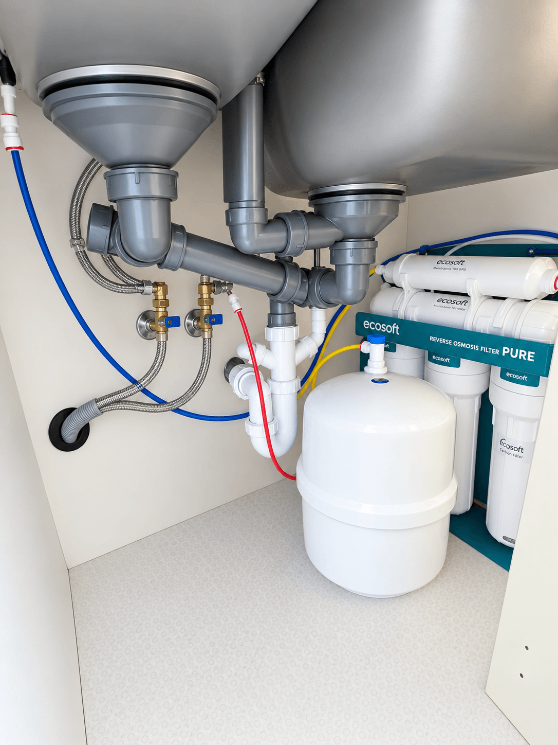 Under Sink RO Install
